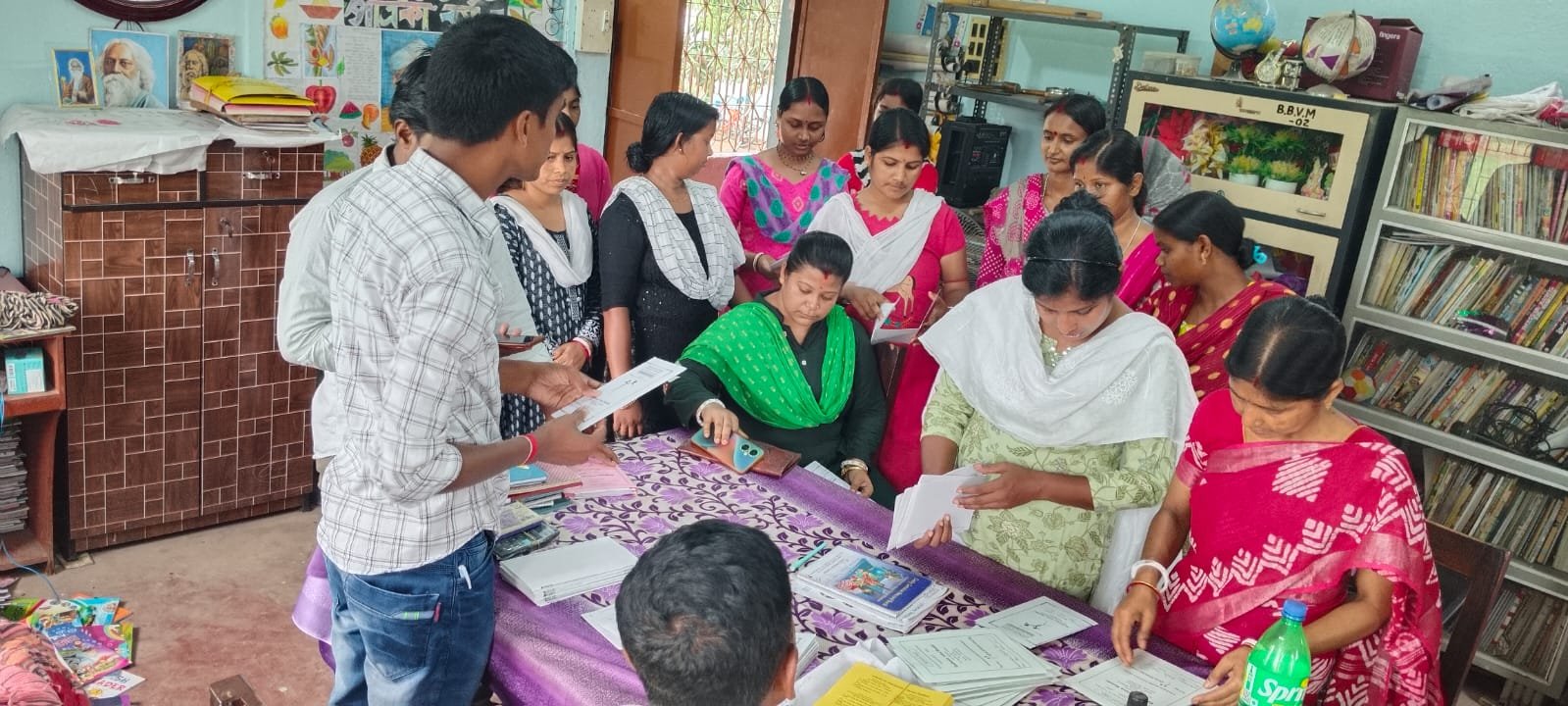 Distribution of Marksheet